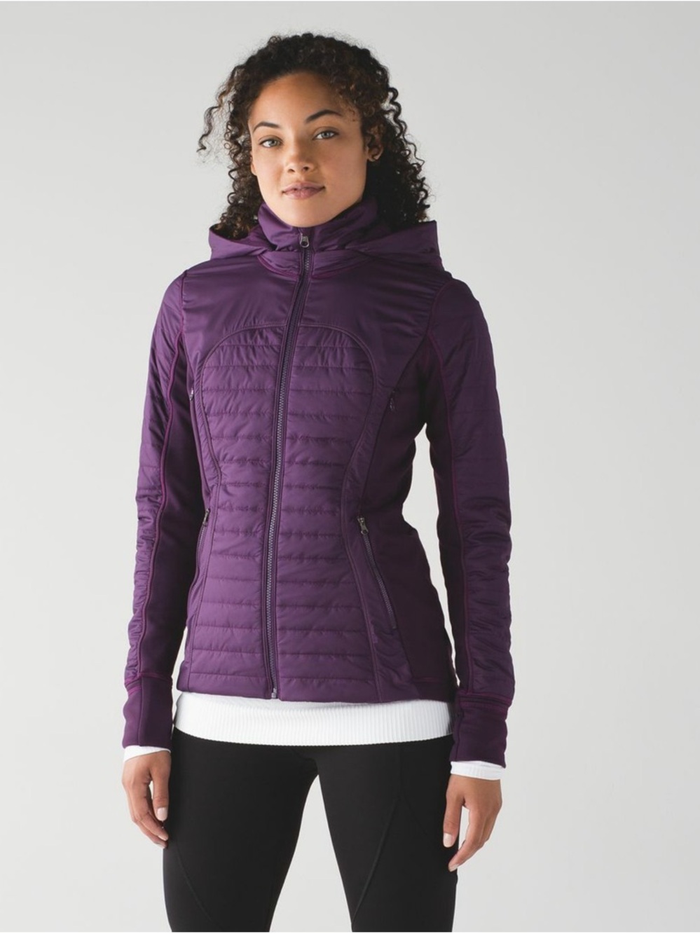 lululemon purple puffer jacket